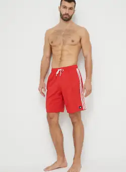 adidas Performance pantaloni scurti de baie culoarea rosu