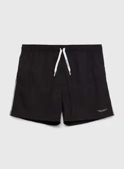 Armani Exchange pantaloni scurti de baie culoarea negru