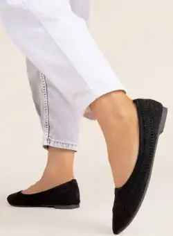 Balerini perforati negri Oxana