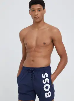 BOSS pantaloni scurți de baie culoarea bleumarin 50469602
