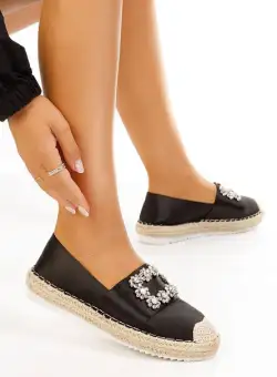 Espadrile dama elegante Arga negre