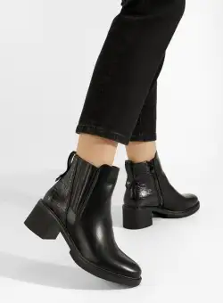 Ghete cu toc Mirisia negre