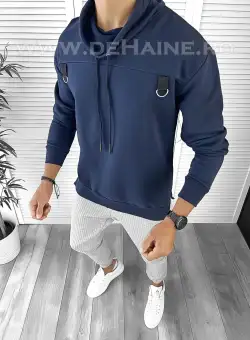 Hanorac barbati slim fit bleumarin 2676 I6-5.3