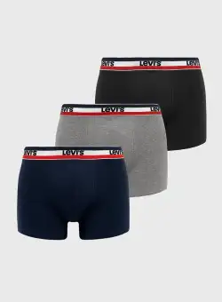 Levi's boxeri bărbați, culoarea negru 37149.0544-blackgreym