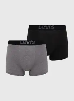 Levi's boxeri bărbați, culoarea negru 37149.0625-greyblack