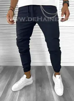 Pantaloni barbati casual bleumarin B9327 P20-2.3