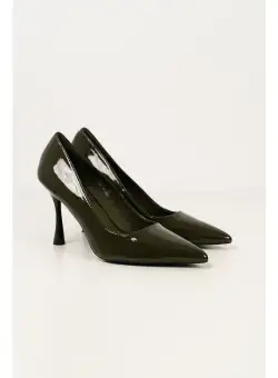Pantofi Stefi stiletto kaki