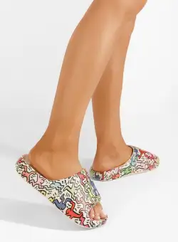 Papuci plaja dama Edalsa bej