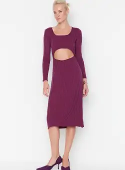 Rochie midi mov Ronda