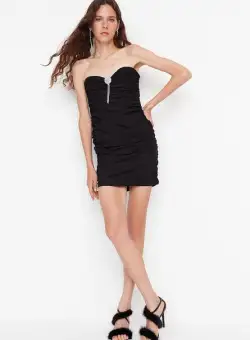 Rochie scurta neagra Nirvana