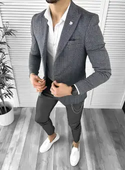 Sacou barbati slim fit 3156 P20-5.1