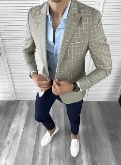 Sacou barbati slim fit 606 Y6-1