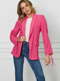 Sacou LaDonna fucsia lejer