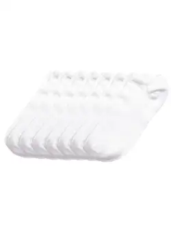 Set 3 sosete albe Bumbac