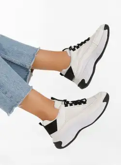 Sneakers dama Dasha albi