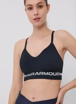 Under Armour sutien sport Seamless culoarea negru 1357719-678