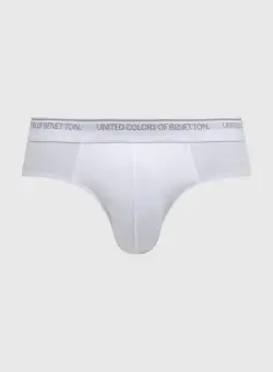 United Colors of Benetton Slip bărbați, culoarea alb