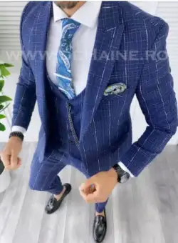 Vesta barbati eleganta slim fit 11794 E 261-4