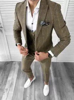 Vesta barbati eleganta slim fit 11981 E V2