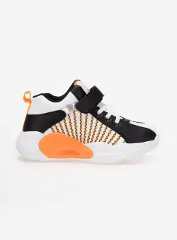 Adidasi baieti Flight A albi