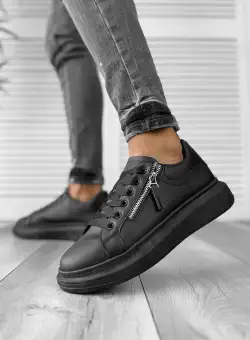 Adidasi barbati casual negri K05 N10-3