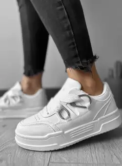 Adidasi dama casual albi 6455 N8-4