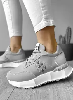 Adidasi dama casual gri A01 T7-3