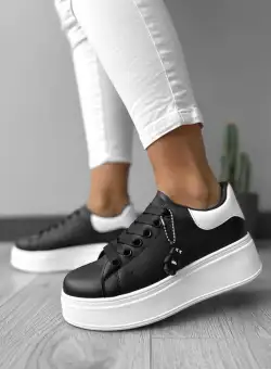 Adidasi dama casual negri B1025 T5-2