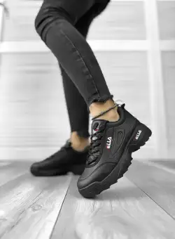 Adidasi dama casual negri M008 T6-1