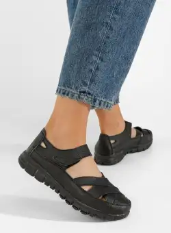 Balerini dama piele Argonia negri