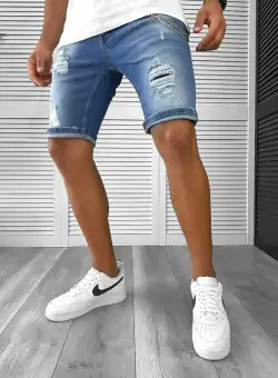 Blugi barbati scurti conici B9994 N7-2.1