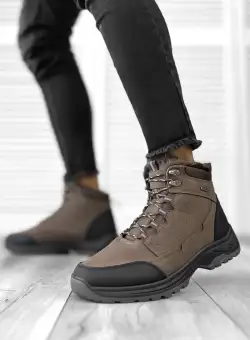 Bocanci barbati imblaniti maro C621 T53-1