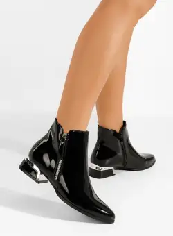 Botine dama Carletta negre