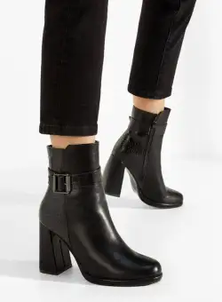Botine elegante Huelva negre