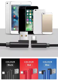 Cablu de date magnetic Type C 90° A8867 CU4