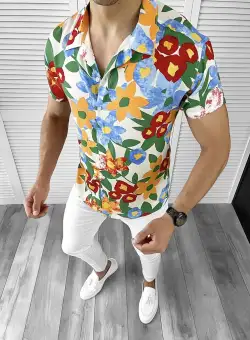 Camasa barbati PREMIUM cu imprimeu 11754 P20-3.3