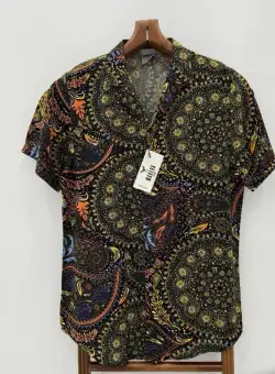 Camasa barbati PREMIUM maneca scusta cu imprimeu 11900 D4-3.3