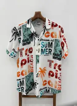 Camasa barbati PREMIUM maneca scusta cu imprimeu 11903 D5-4.1