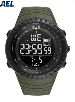 Ceas barbati sport kaki W1007