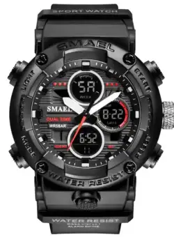 Ceas barbati sport negru W1005