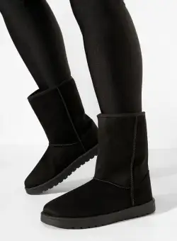 Cizme tip ugg negre Anora V2