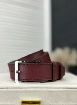 Curea barbati piele naturala grena 12423