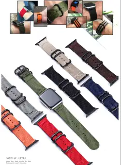 Curea material textil pentru Apple Watch 42/44 mm