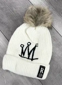 Fes barbati alb B9755 Y20-5