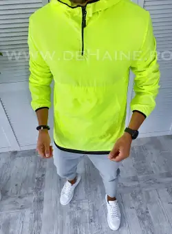 Geaca barbati de toamna verde din fas subtire B2370 O4-1.1