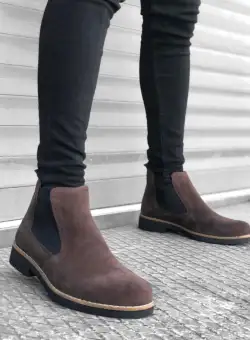 Ghete barbati piele intoarsa eco 12208 T58-1