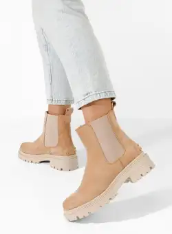 Ghete chelsea dama Sallia kaki