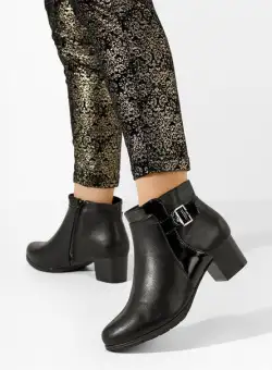 Ghete cu toc Zelena negre