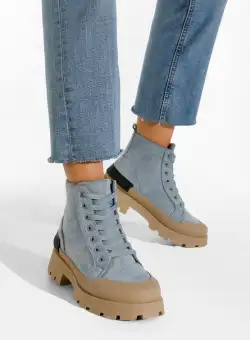 Ghete sport dama albastre Serrena