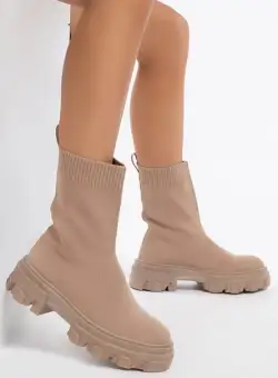 Ghete tip soseta Zhavia kaki